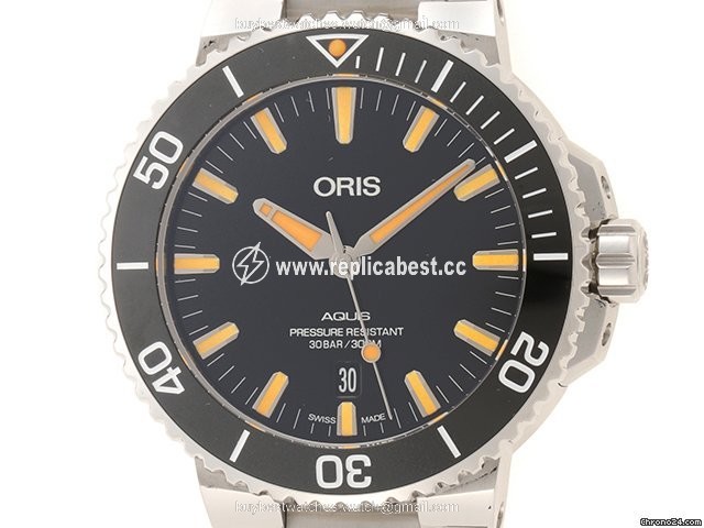 Oris Aquis Date Mens watch Unisex Automatic Steel 01.733.7730.4159