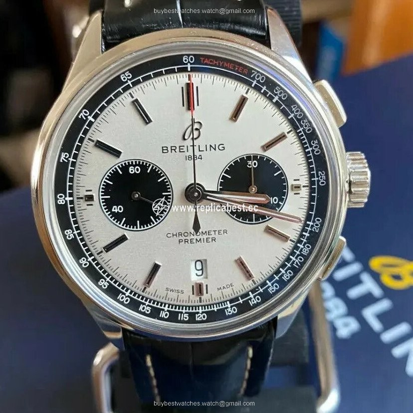 Breitling Mens watch Unisex Automatic Steel AB0118221G1P1