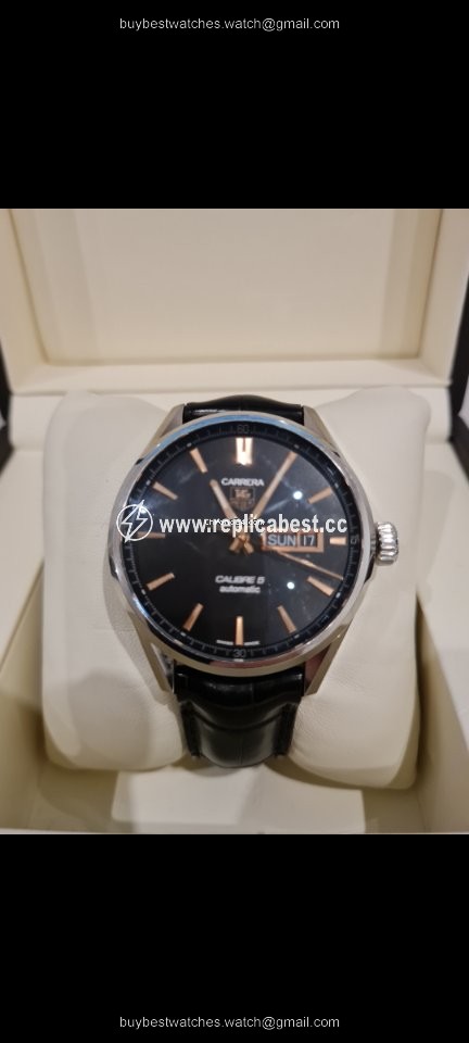 TAG Heuer Carrera Calibre 5 Mens watch Unisex Automatic Steel WAR201C-1
