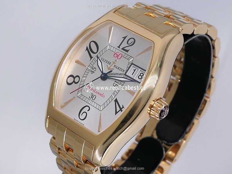 Ulysse Nardin Michelangelo Mens watch Unisex Automatic Rose gold 236-68 581