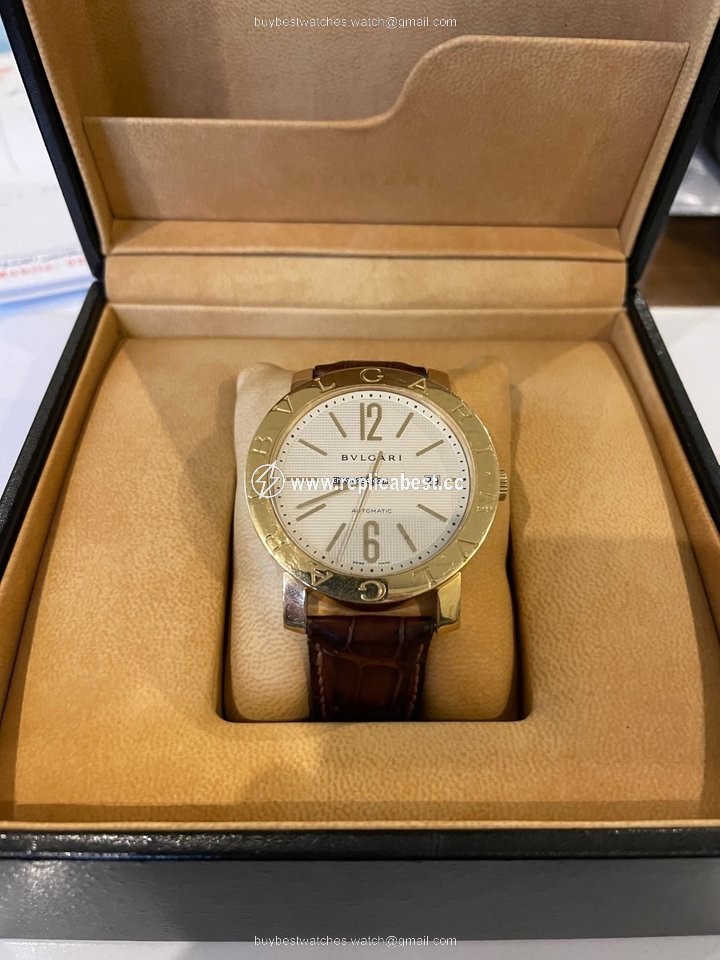 Bulgari Bulgari Mens watch Unisex Automatic Yellow gold BB42WGLDAUTO