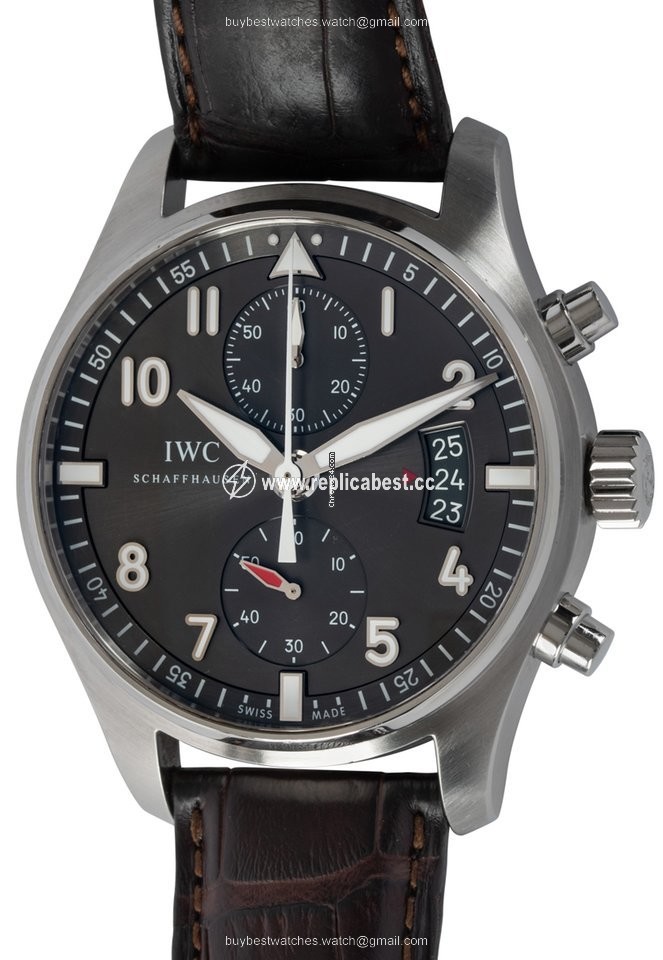 IWC Pilot Spitfire Chronograph Mens watch Unisex Automatic Steel IW387802