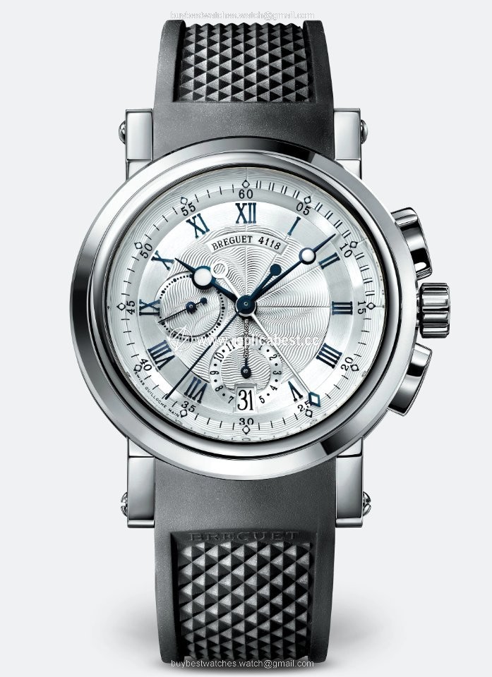 Breguet Marine Mens watch Unisex Automatic White gold 5827BB 12 5ZU
