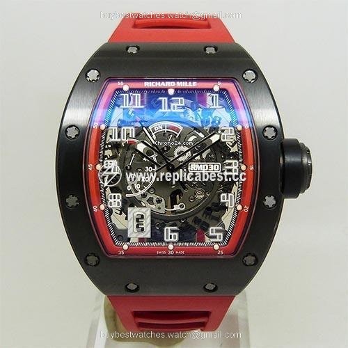 Richard Mille RM 030 Mens watch Unisex Automatic Titanium RM030 AM