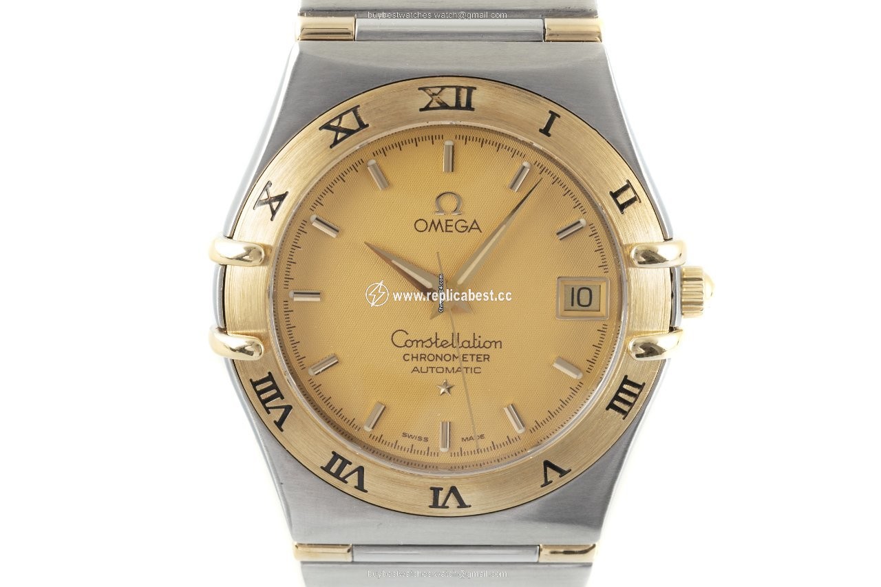 Omega Constellation Mens watch Unisex Automatic Gold Steel 1302.10.00