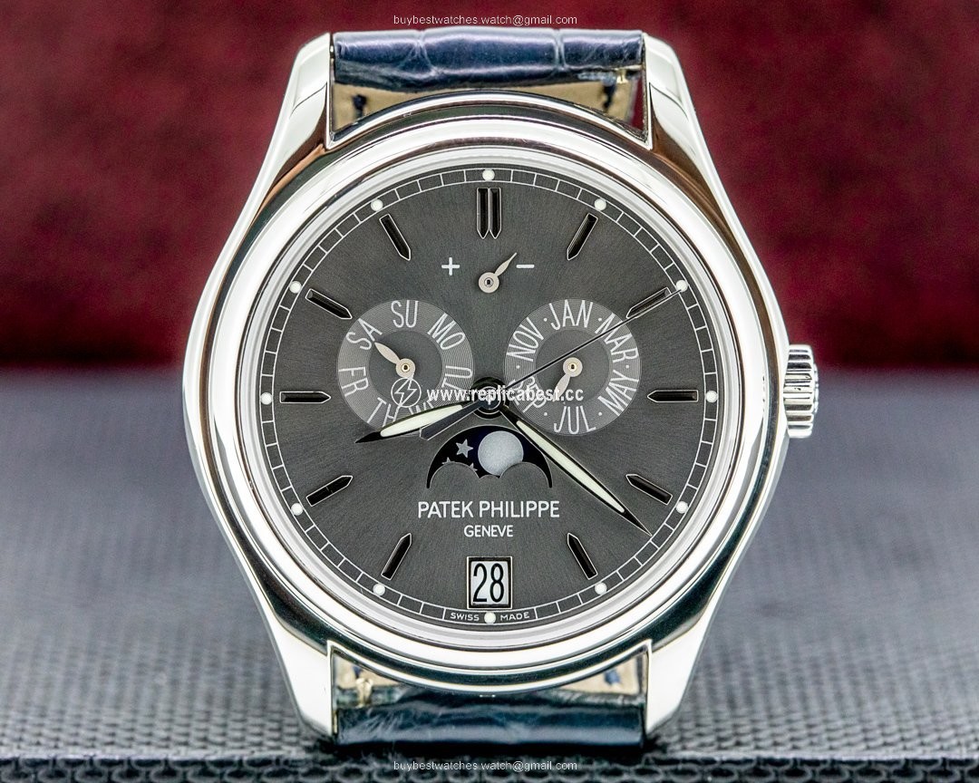 Patek Philippe Annual Calendar Mens watch Unisex Automatic Platinum 5146P-001