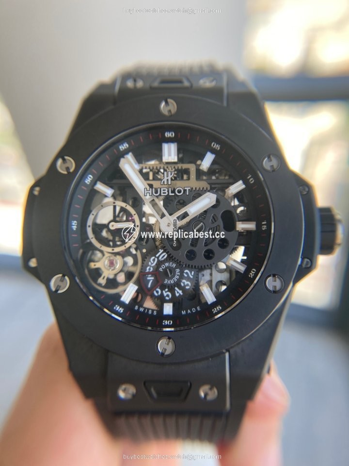Hublot Big Bang Meca-10 Mens watch Unisex Manual winding Ceramic 414.CI.1123.RX