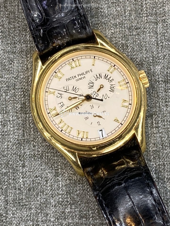 Patek Philippe Annual Calendar Mens watch Unisex Automatic Yellow gold 5035J