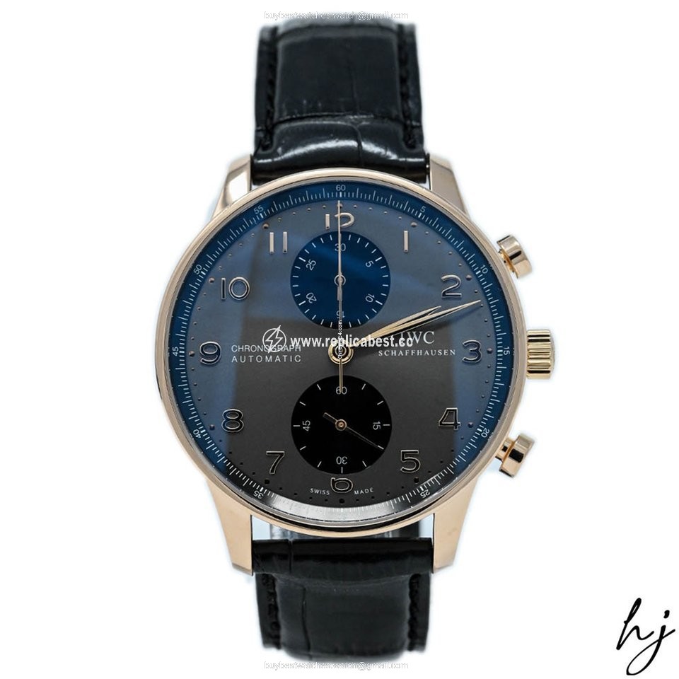 IWC Portuguese Chronograph Mens watch Unisex Automatic Rose gold IW371482