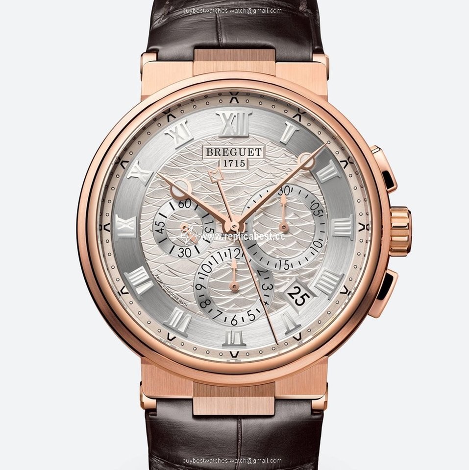 Breguet Marine Mens watch Unisex Automatic Rose gold 5527BR 129WV