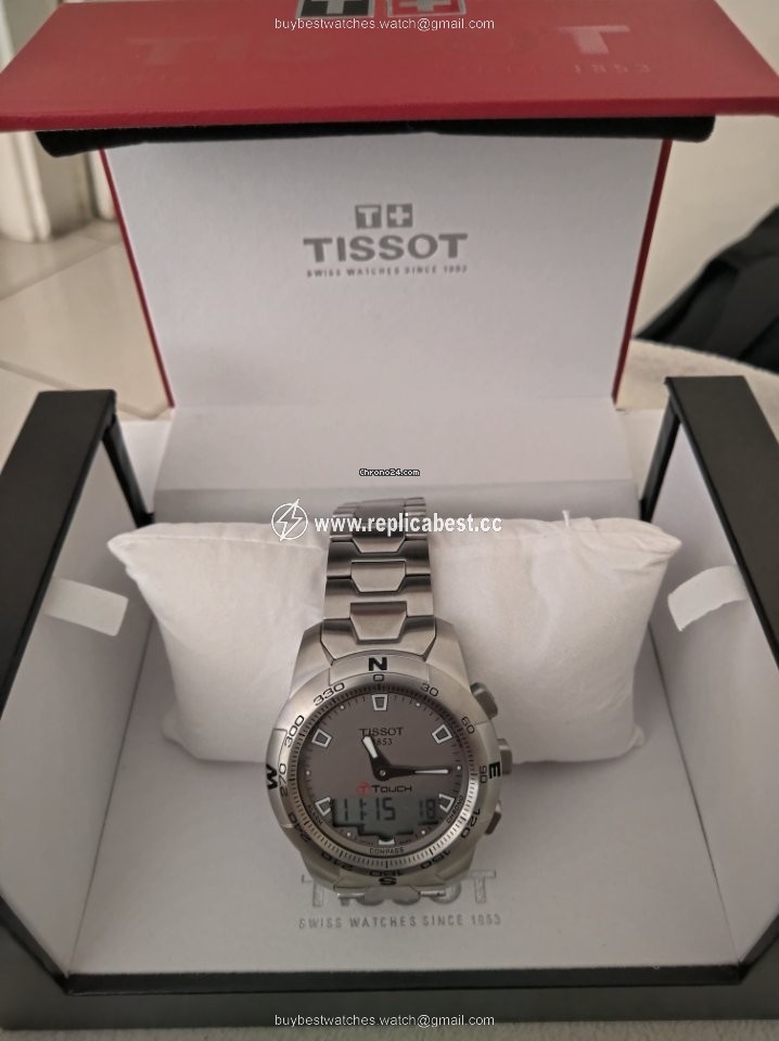 Tissot T-Touch II Mens watch Unisex Quartz Steel T047.420.11.071.00