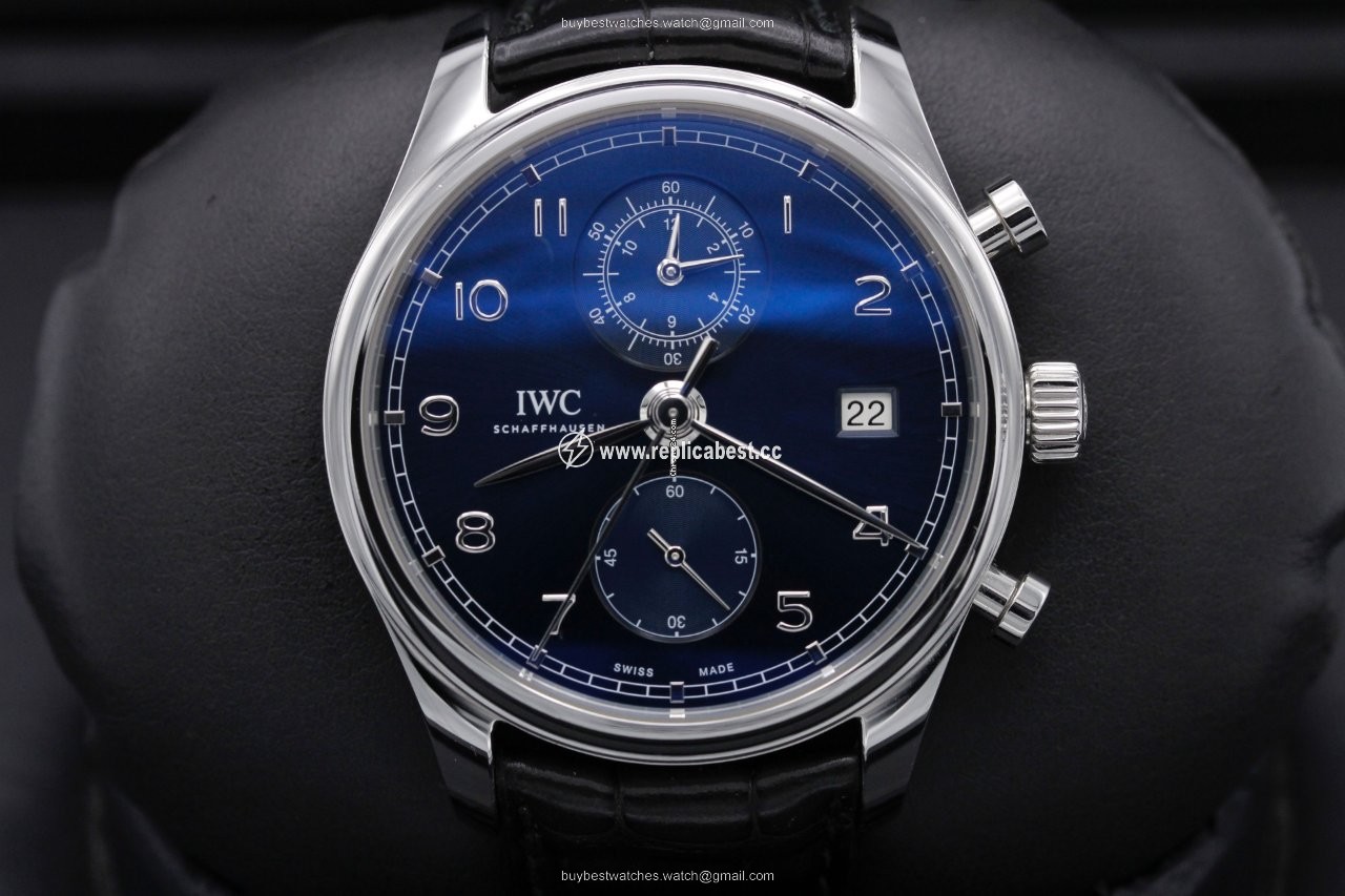 IWC Portuguese Chronograph Steel IW390303