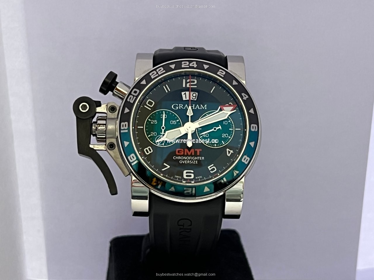 Graham Chronofighter Oversize Mens watch Unisex Automatic Steel 20VGS.B12A.K10B