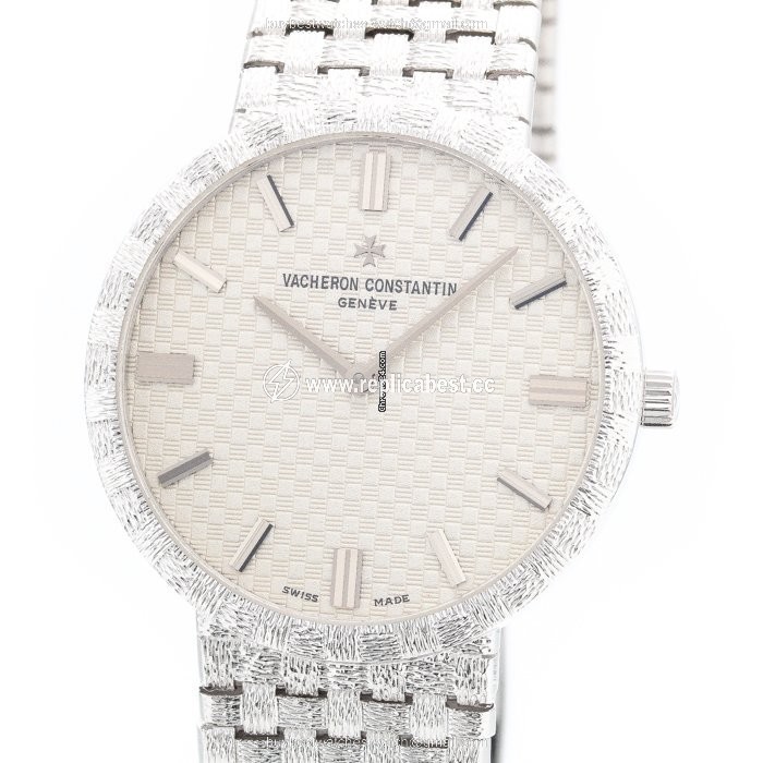 Vacheron Constantin Patrimony Mens watch Unisex Manual winding White gold 81162 206G-9172