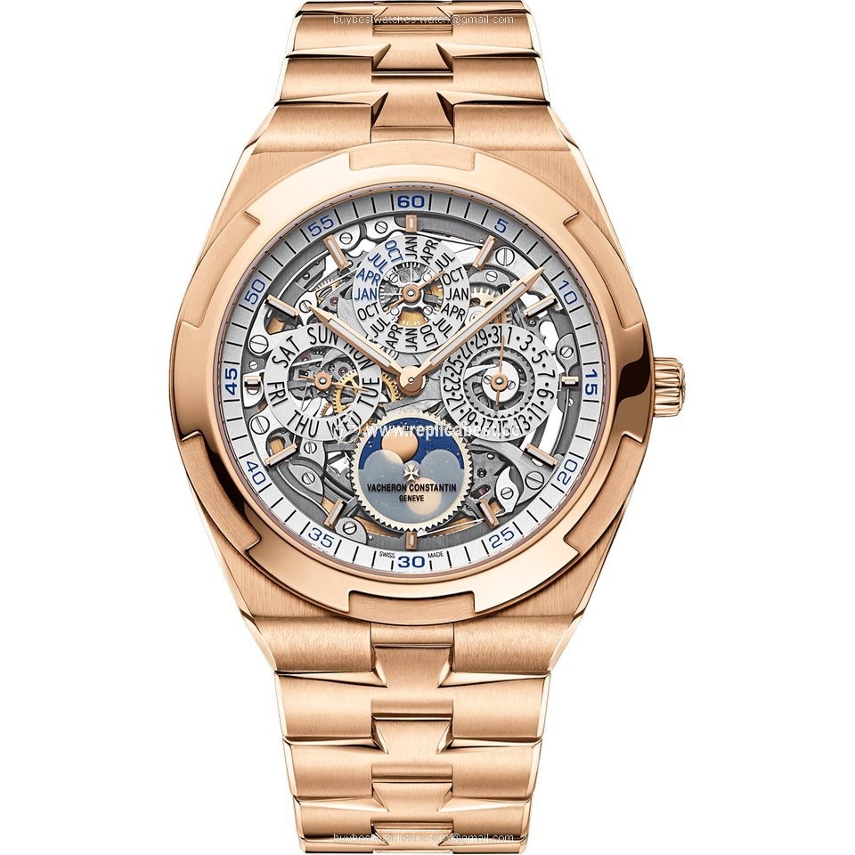 Vacheron Constantin Overseas Mens watch Unisex Automatic Rose gold 4300V 120R-B547