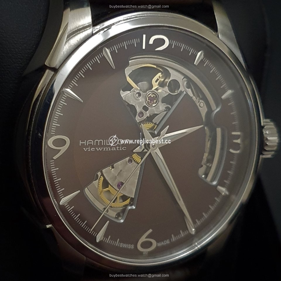 Hamilton Jazzmaster Open Heart Mens watch Unisex Automatic Steel H32565595