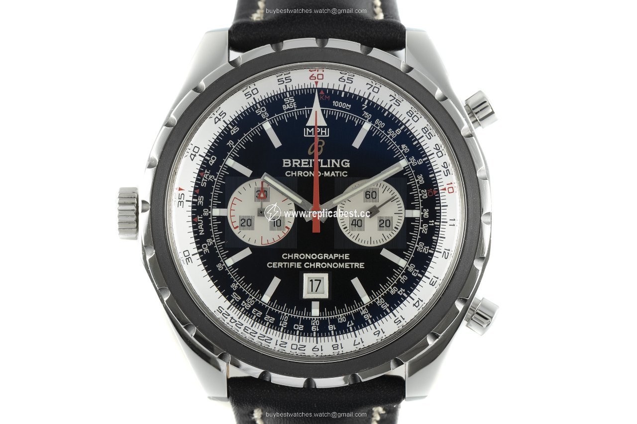 Breitling Chrono-Matic Mens watch Unisex Automatic Steel A41360