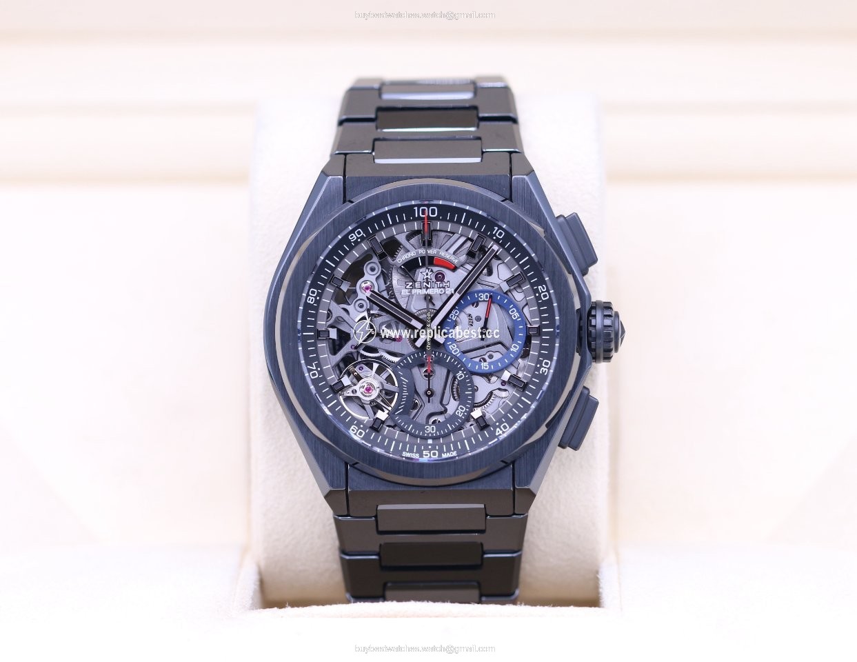 Zenith Defy El Primero Mens watch Unisex Automatic Ceramic 49.9000.9004 78.M9000