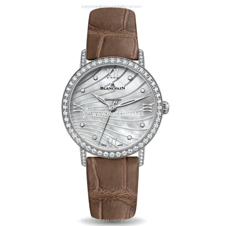 Blancpain Villeret Ultra-Slim Womens watch Automatic Steel 6104-4654-55A