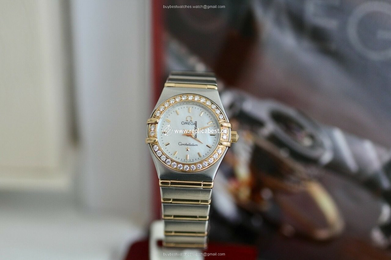 Omega Constellation Womens watch Quartz Gold Steel 1267.70.00