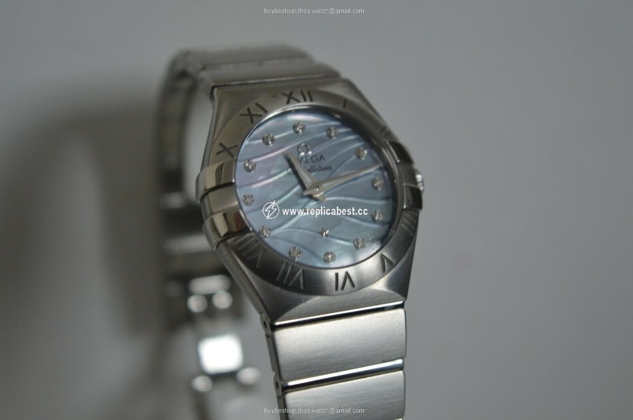 Omega Constellation Quartz Womens watch Quartz Steel 123.10.27.60.57.001