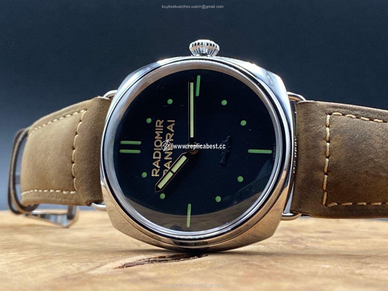 Panerai Radiomir 3 Days 47mm Mens watch Unisex Manual winding Steel PAM 00425orPAM 425