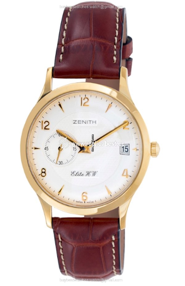 Zenith Elite Mens watch Unisex Manual winding Yellow gold 30.1125.650