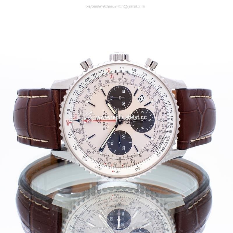 Breitling Navitimer 1 B01 Chronograph 43 Mens watch Unisex Automatic Steel Ab0121211g1p1