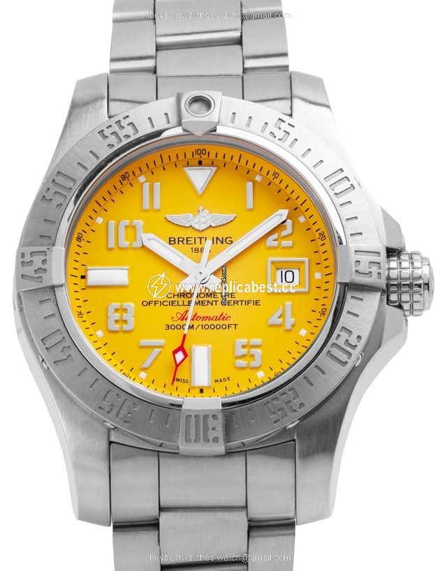 Breitling Avenger II Seawolf Mens watch Unisex Automatic Steel A17331101I1A1
