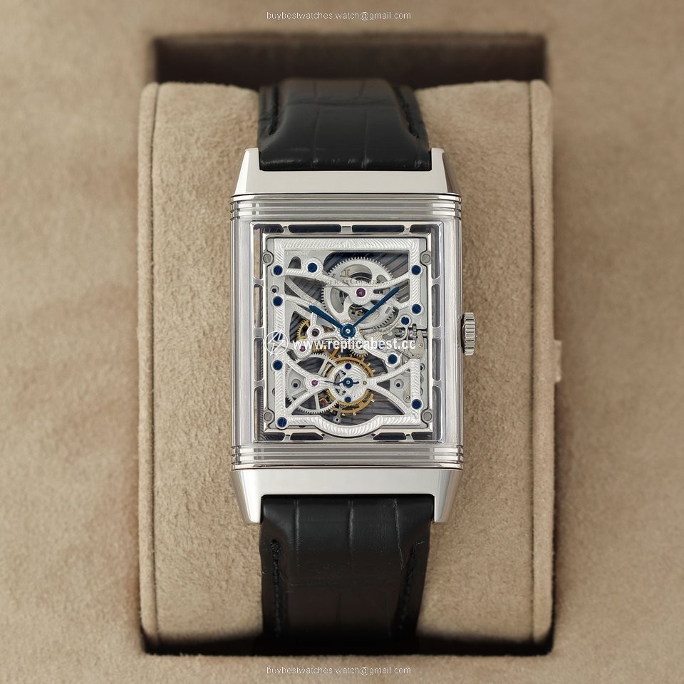 Jaeger-LeCoultre Grande Reverso Mens watch Unisex Manual winding White gold 37335x1 273.3.48