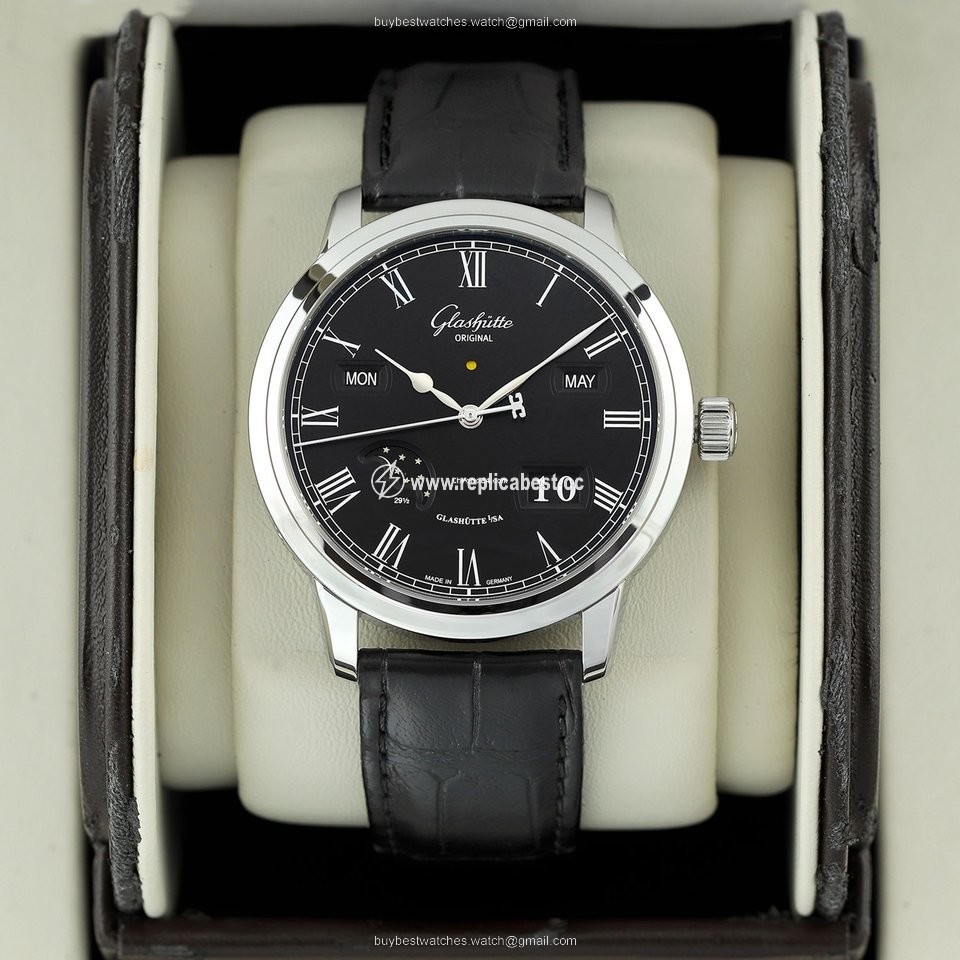 Glashutte Original Senator Perpetual Calendar Mens watch Unisex Automatic Steel 100-02-25-12-05