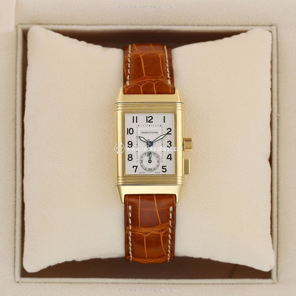 Jaeger-LeCoultre Reverso Memory Manual winding Yellow gold 255.140.822B 255.1.82