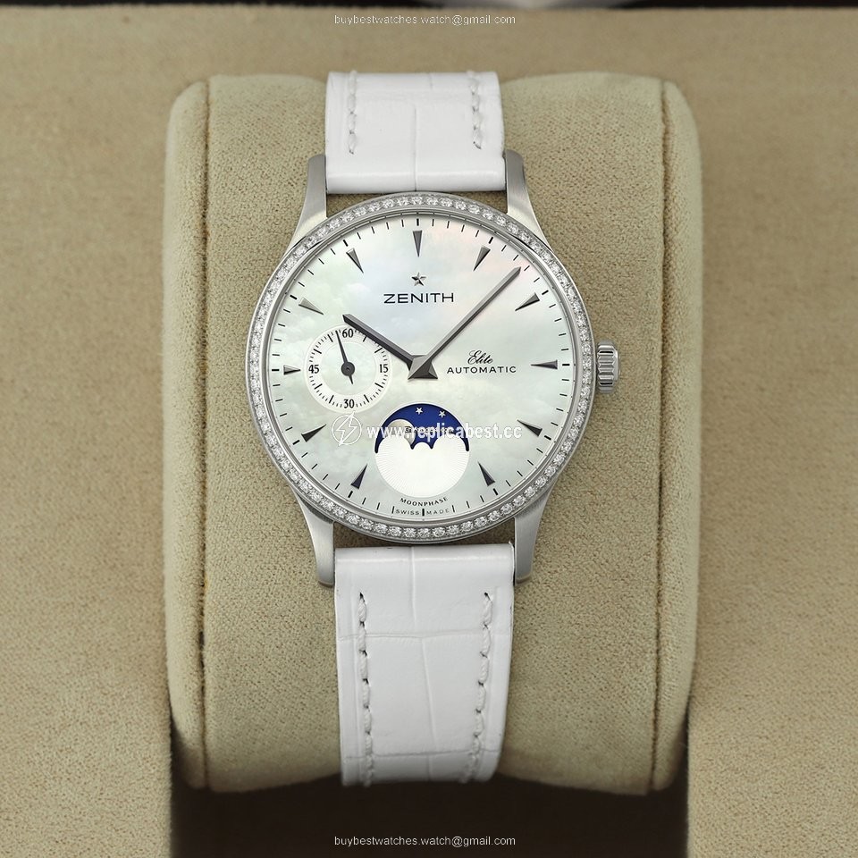 Zenith Elite Womens watch Automatic Steel 16.1225.692 80.c664