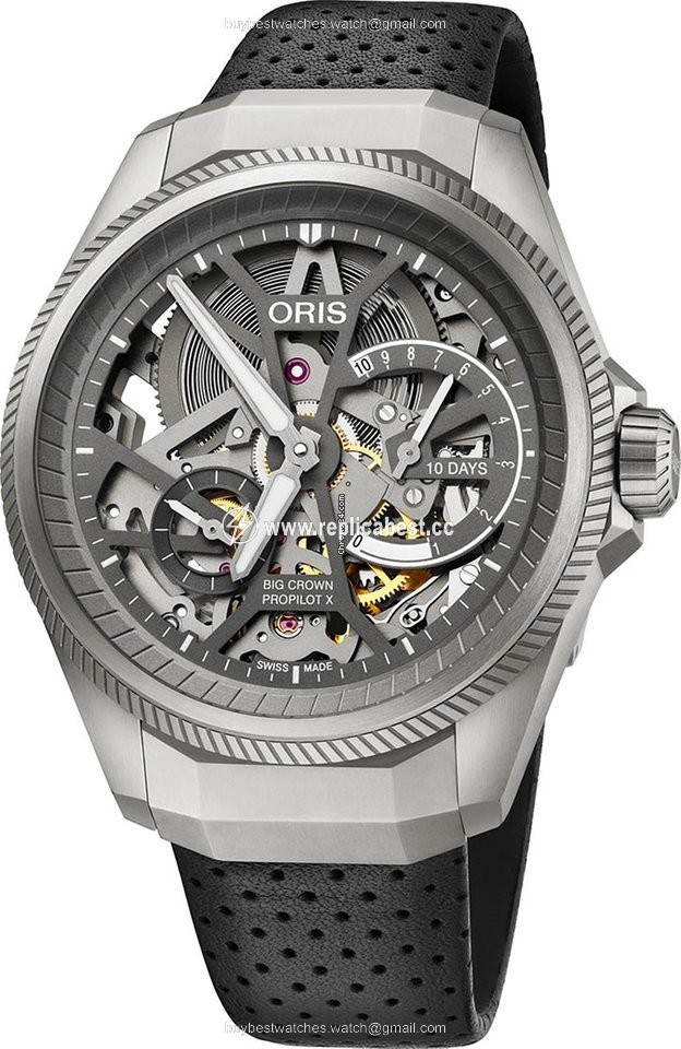 Oris Big Crown ProPilot Mens watch Unisex Manual winding Titanium 01 115 7759 7153-Set5 22 04TLC