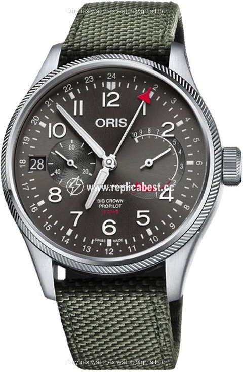 Oris Big Crown ProPilot Calibre 114 Mens watch Unisex Manual winding Steel 01 114 7746 4063-Set 5 22 14FC