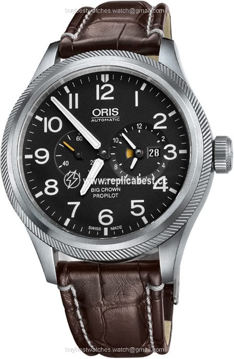 Oris Big Crown ProPilot Worldtimer Mens watch Unisex Automatic Steel 01 690 7735 4164-07 1 22 72FC
