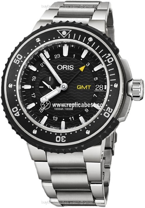 Oris ProDiver GMT Mens watch Unisex Automatic Titanium 01 748 7748 7154-07 8 26 74PEB
