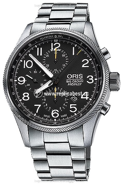 Oris Big Crown ProPilot Chronograph Mens watch Unisex Automatic Steel 01 774 7699 4134-07 8 22 19