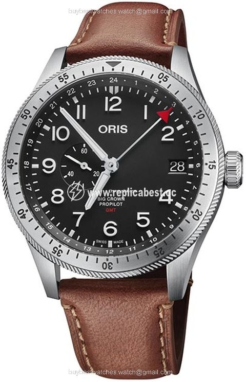 Oris Big Crown ProPilot GMT Mens watch Unisex Automatic Steel 01 748 7756 4064-07 5 22 07LC