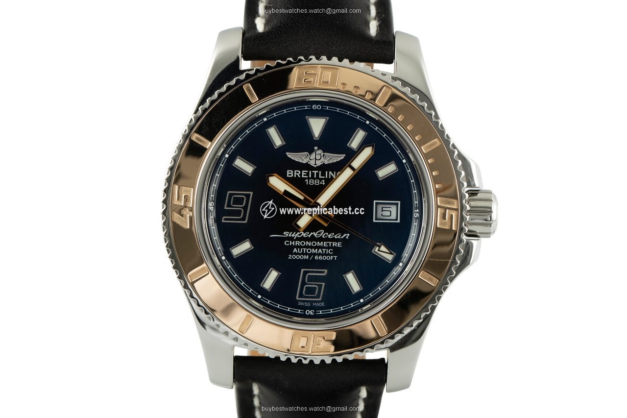 Breitling Superocean 44 Mens watch Unisex Automatic Gold Steel C17391