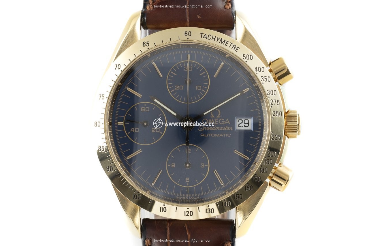 Omega Speedmaster Date Mens watch Unisex Automatic Yellow gold 3611.20.00