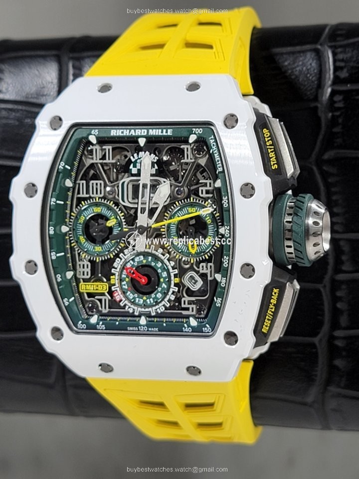 Richard Mille RM 011 Mens watch Unisex Automatic Ceramic MON-01593