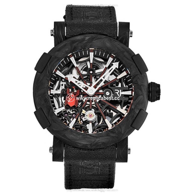Romain Jerome Mens watch Unisex Manual winding Carbon 1C45SBBBR.SPM19