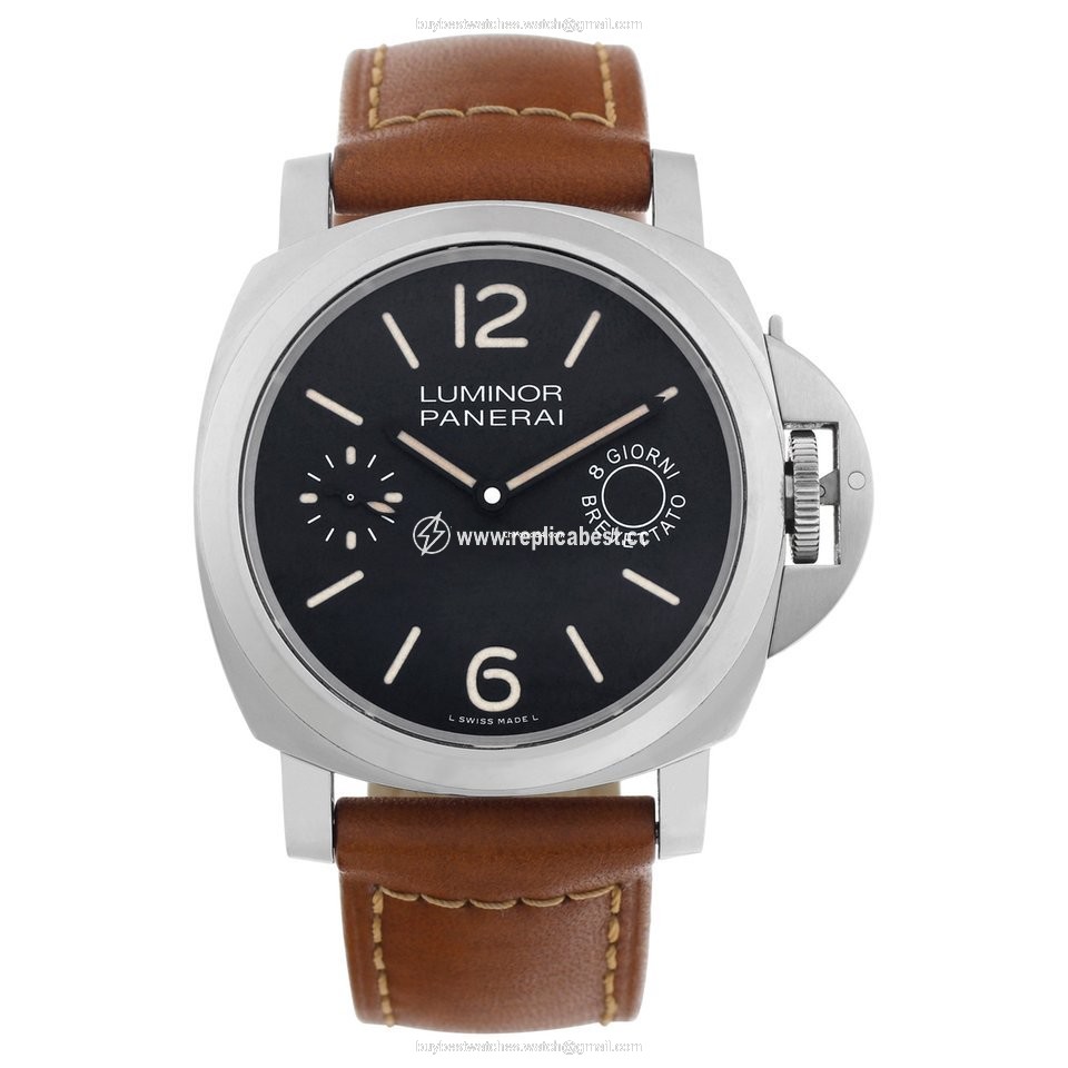 Panerai Luminor Marina 8 Days Mens watch Unisex Manual winding Steel PAM00590