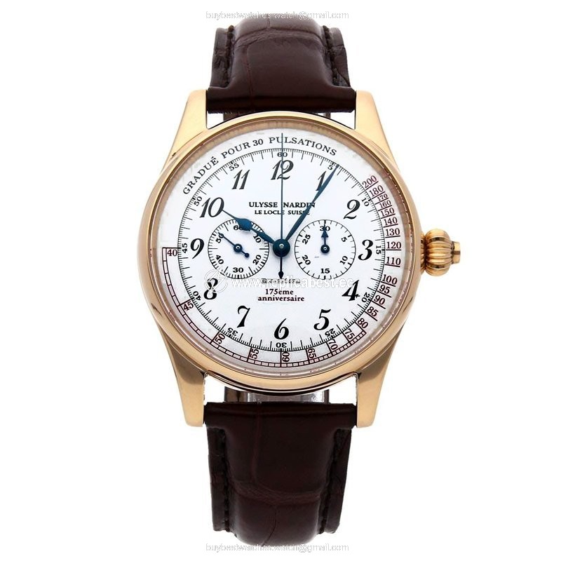 Ulysse Nardin Mens watch Unisex Manual winding Yellow gold 381-22