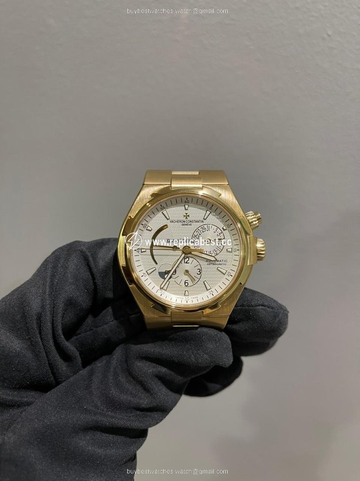 Vacheron Constantin Overseas Dual Time Mens watch Unisex Automatic Yellow gold 47450 B01J-9228