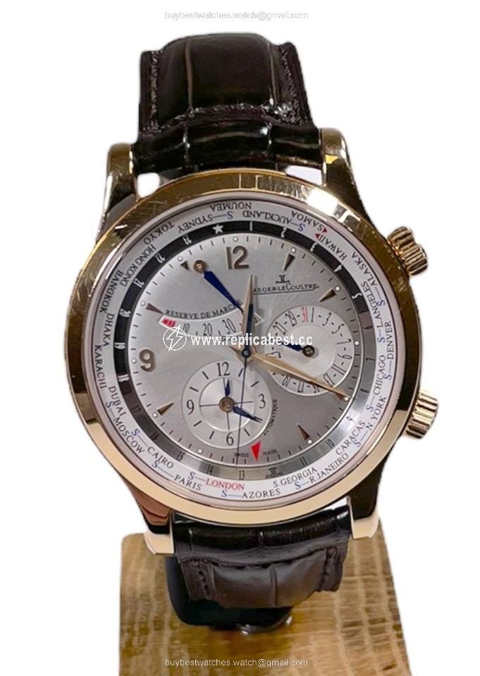 Jaeger-LeCoultre Master World Geographic Mens watch Unisex Automatic Rose gold 146.2.32