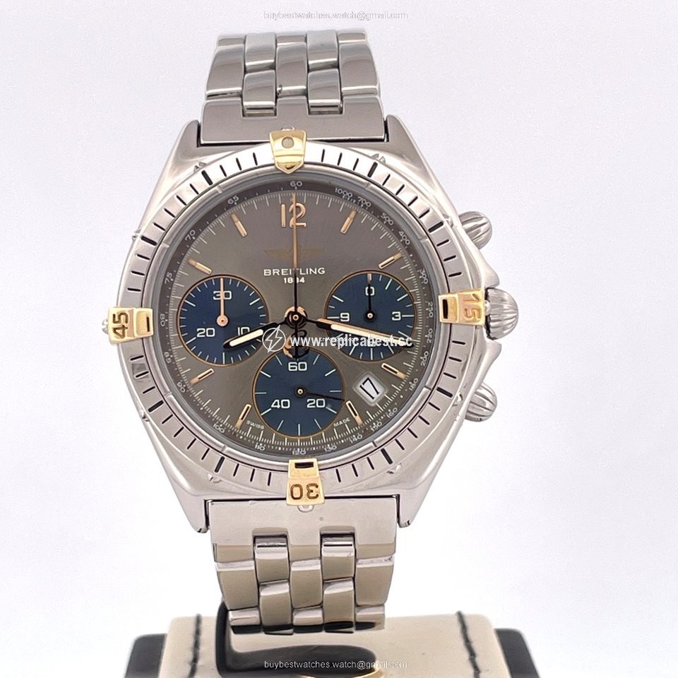 Breitling Mens watch Unisex Automatic Gold Steel B55046