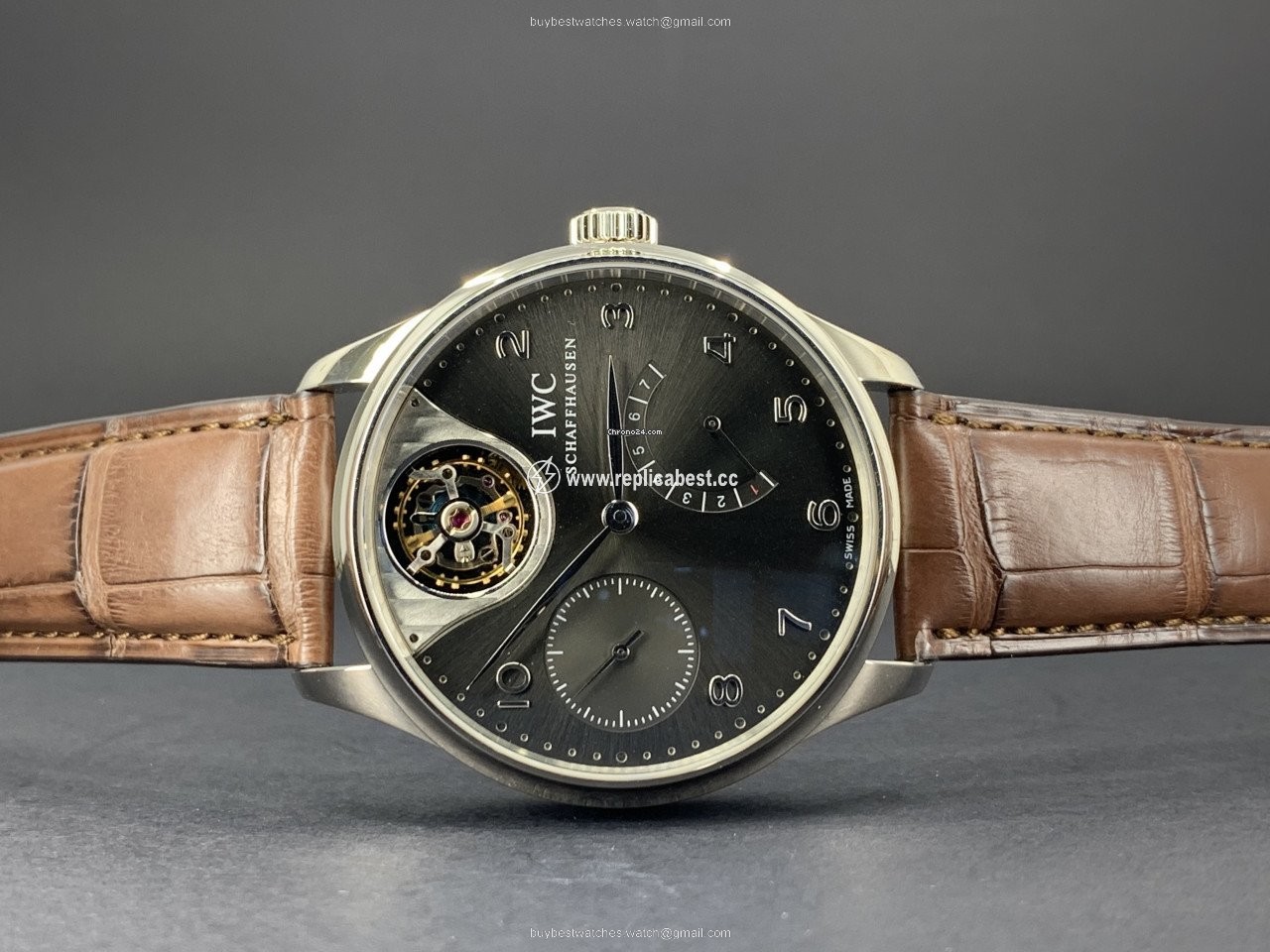 IWC Portuguese Tourbillon Automatic White gold IW504207