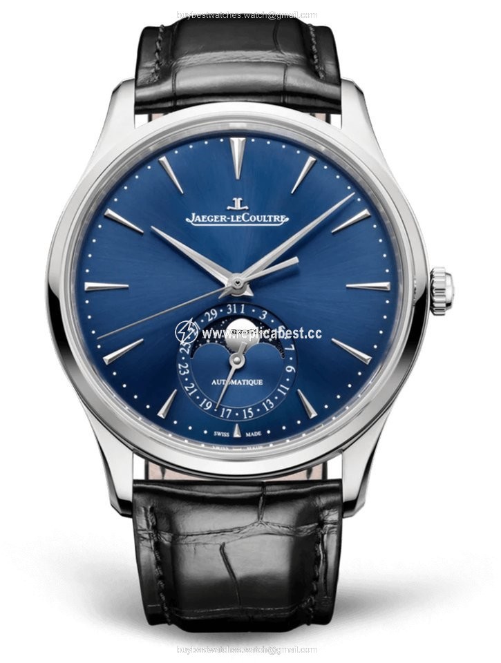 Jaeger-LeCoultre Master Ultra Thin Moon Mens watch Unisex Automatic Steel 1368480